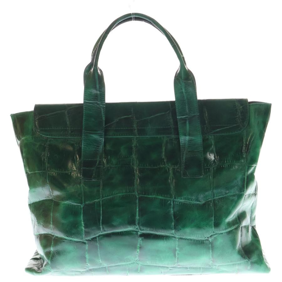 NO BRAND ノーブランド GRES PARIS (グレパリス) クロコ型押し レザー