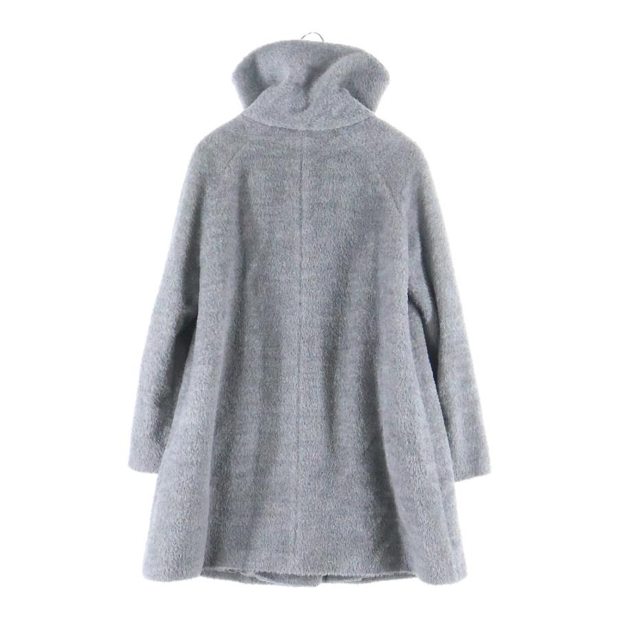 Max Mara（マックスマーラ） 6ボタン ハイネック アルパカ シャギー