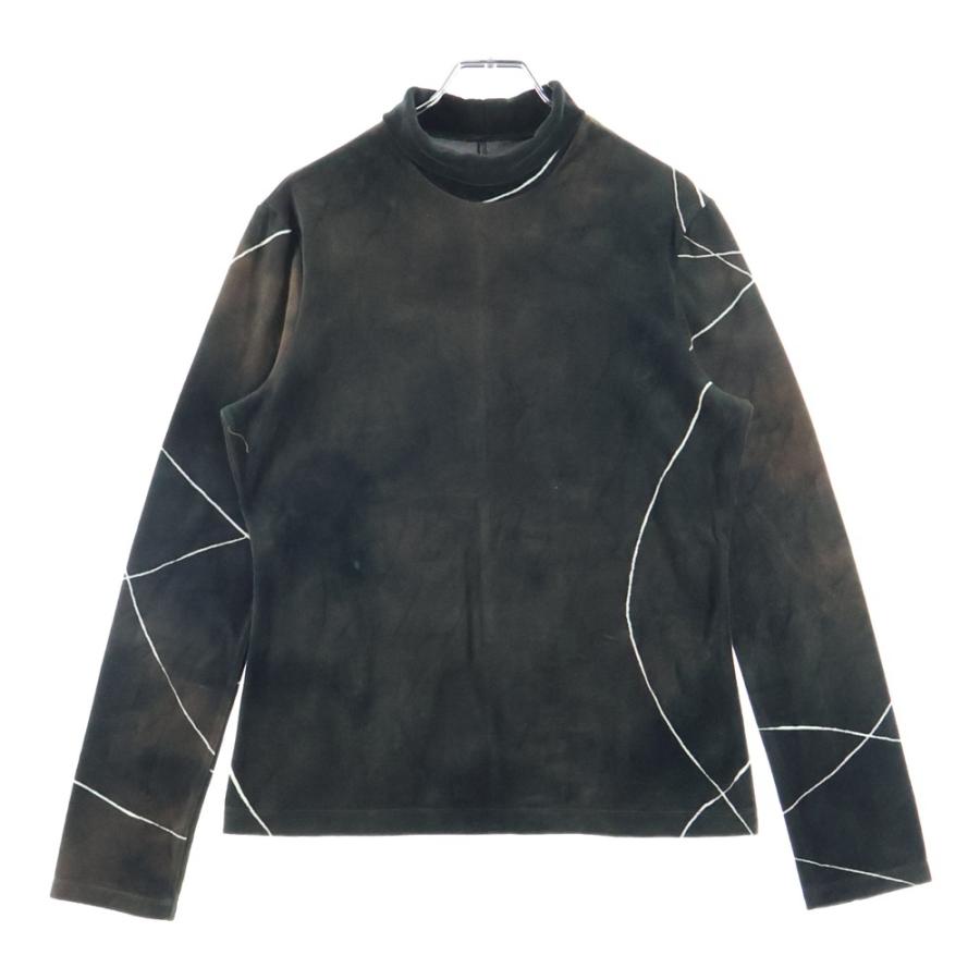 マメ クロゴウチ 24AW Kintsugi Velour Jersey High Neck Top キンツギ