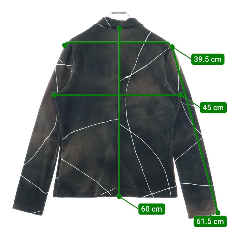 マメ クロゴウチ 24AW Kintsugi Velour Jersey High Neck Top キンツギ
