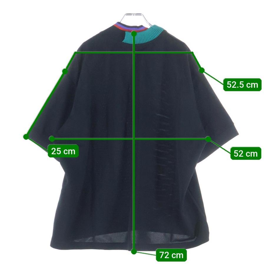 kolor（カラー） 22SS ドッキングモックネック フロンロゴエンブロイ