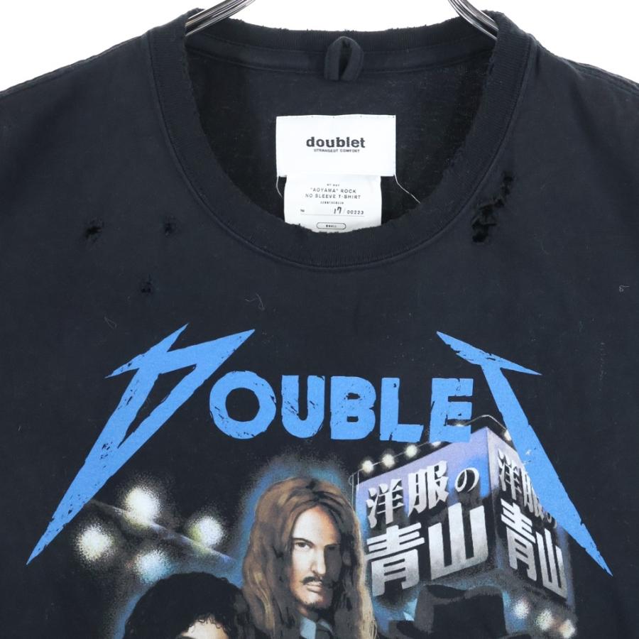 doublet（ダブレット） 22SS AOYAMA ROCK NO SLEEVE T-SHIRT 洋服の