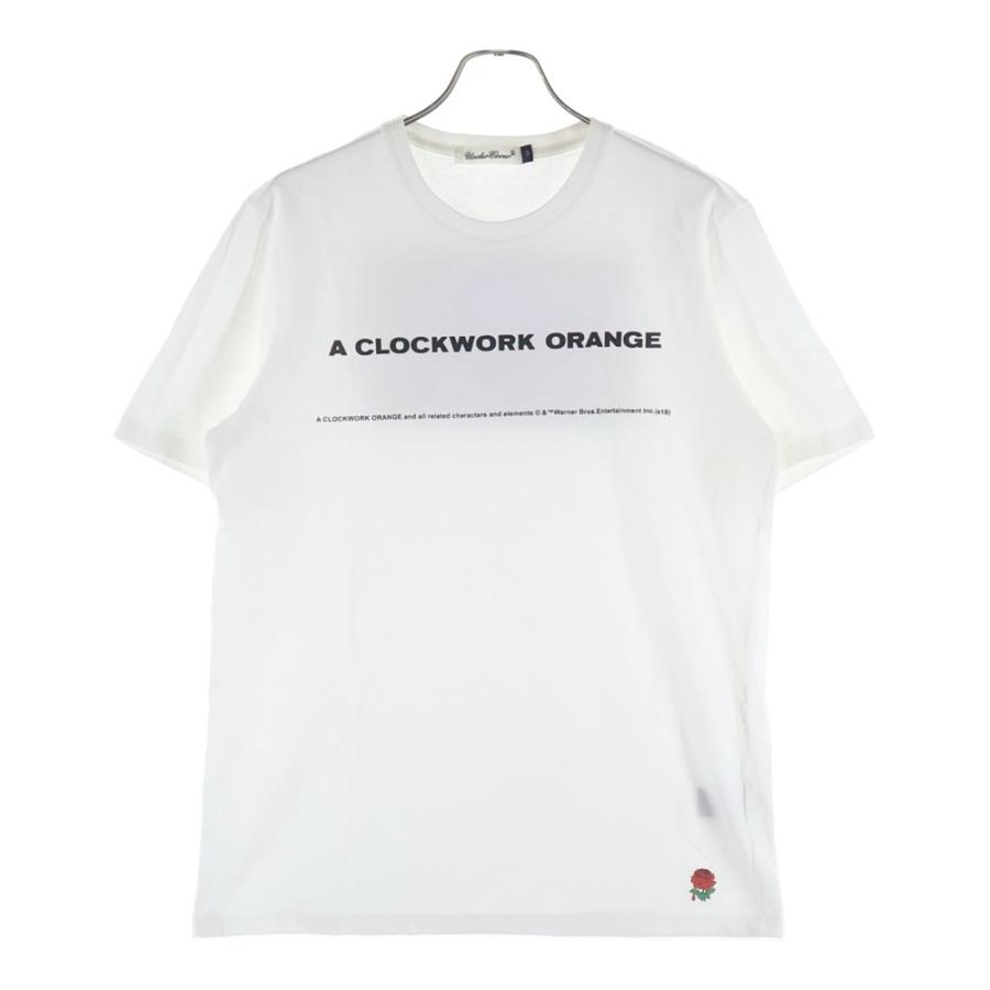 希少 UNDER COVER アンダーカバー ライン デザイン 半袖 ポロシャツ UNDERCOVER（アンダーカバー） ×A CLOCKWORK ORANGE アクロックワーク