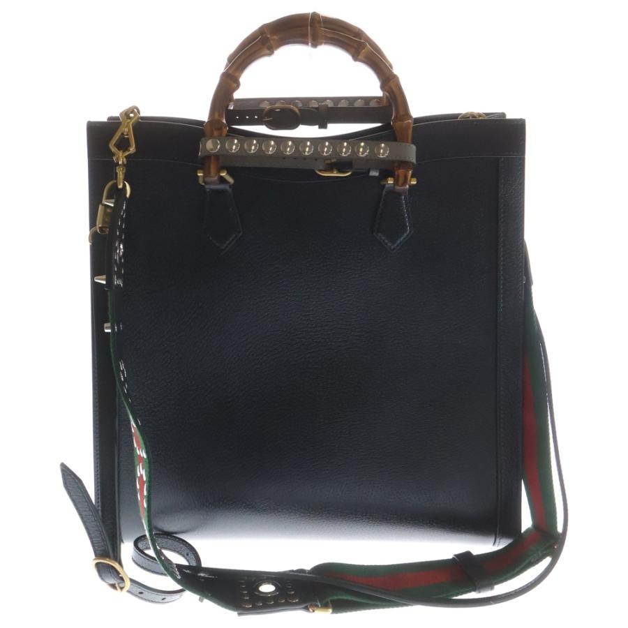 GUCCI（グッチ） ダイアナ レザー トートバッグ スタッズショルダー