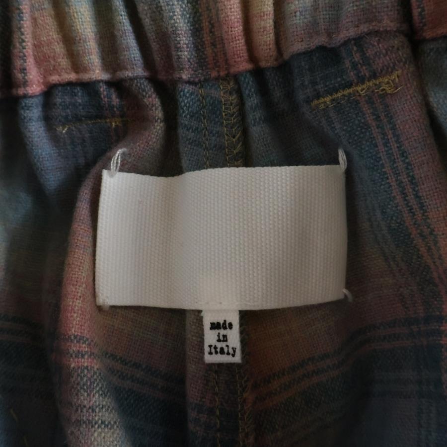 Maison Margiela（メゾンマルジェラ） 23AW チェック切替ワークパンツ