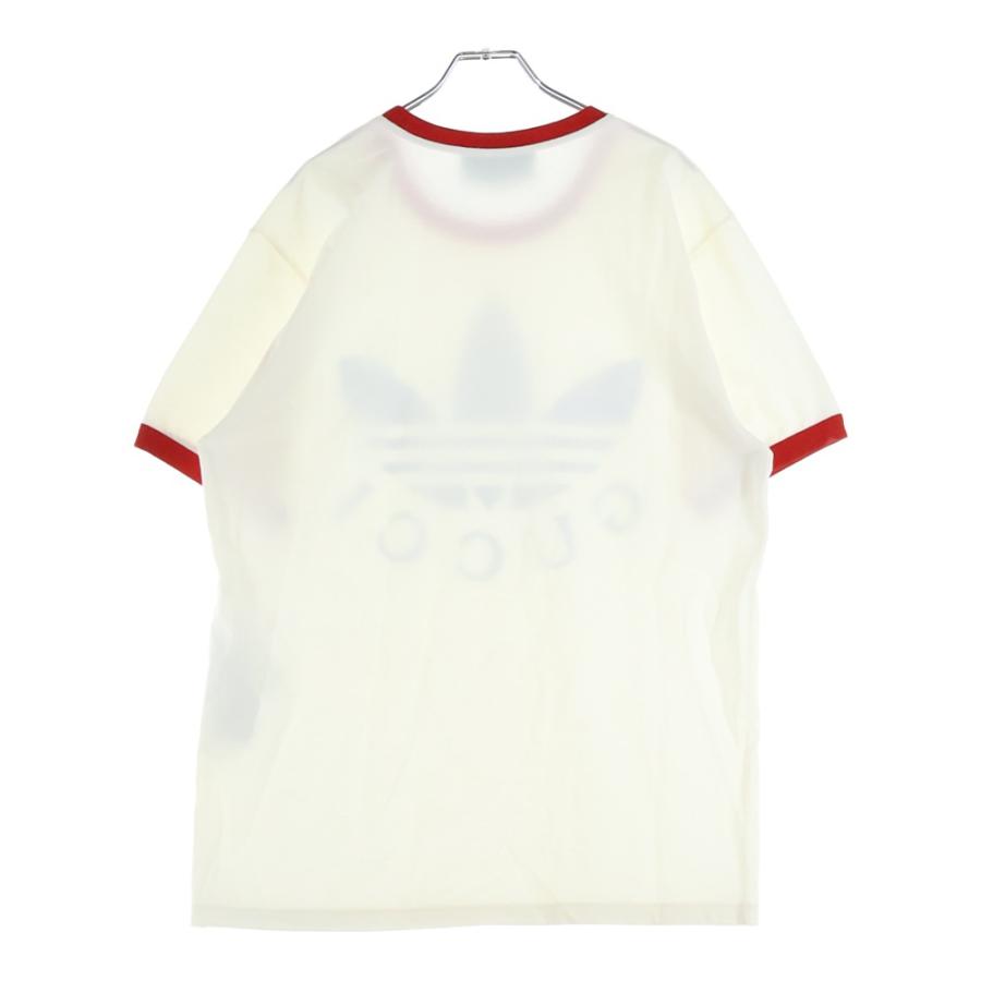 GUCCI（グッチ） ×adidas アディダス トレフォイルロゴ トリムTシャツ