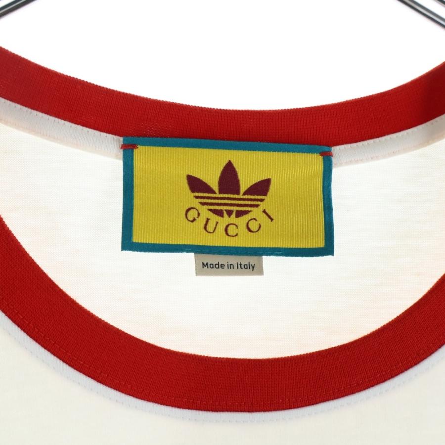 GUCCI（グッチ） ×adidas アディダス トレフォイルロゴ トリムTシャツ