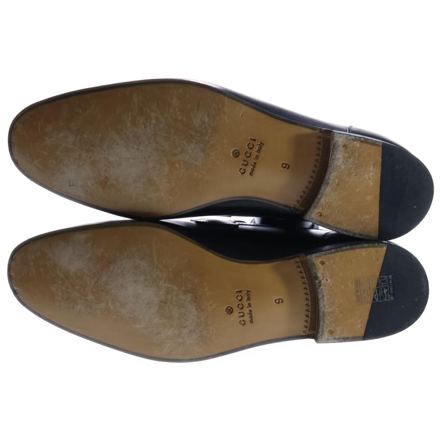 GUCCI（グッチ） ホースビット ローファー シューズ ブラック 406994