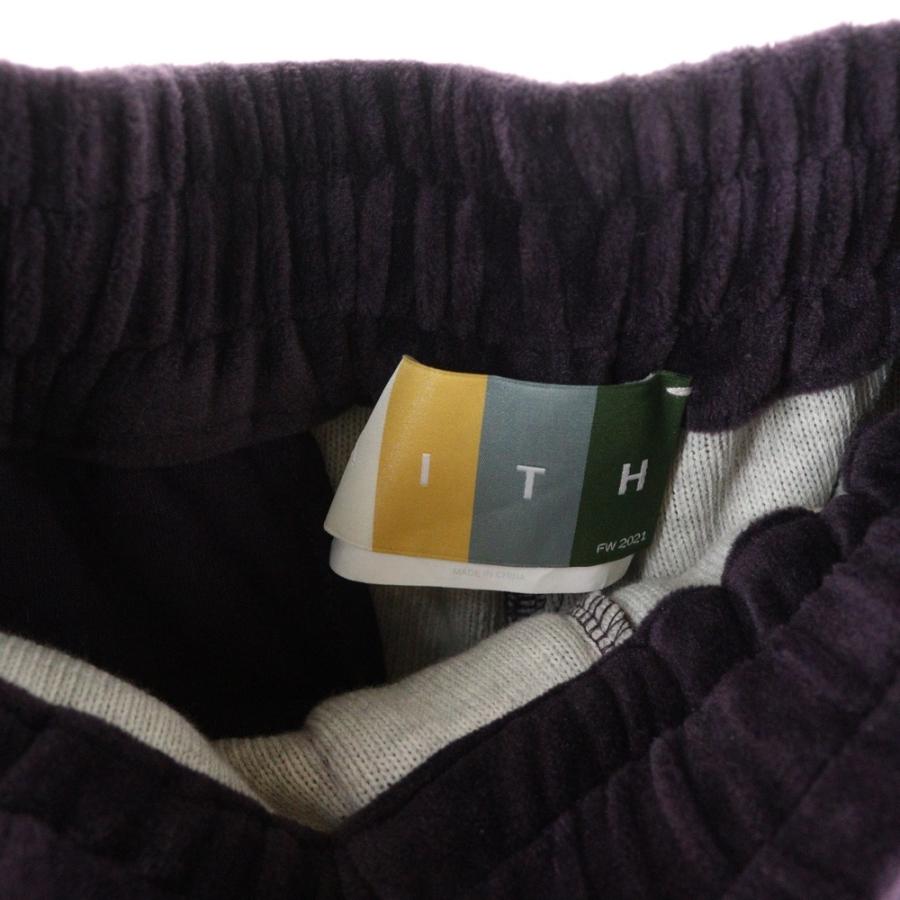 KITH（キス） 21AW Velour Williams Pants ベロア パンツ パープル