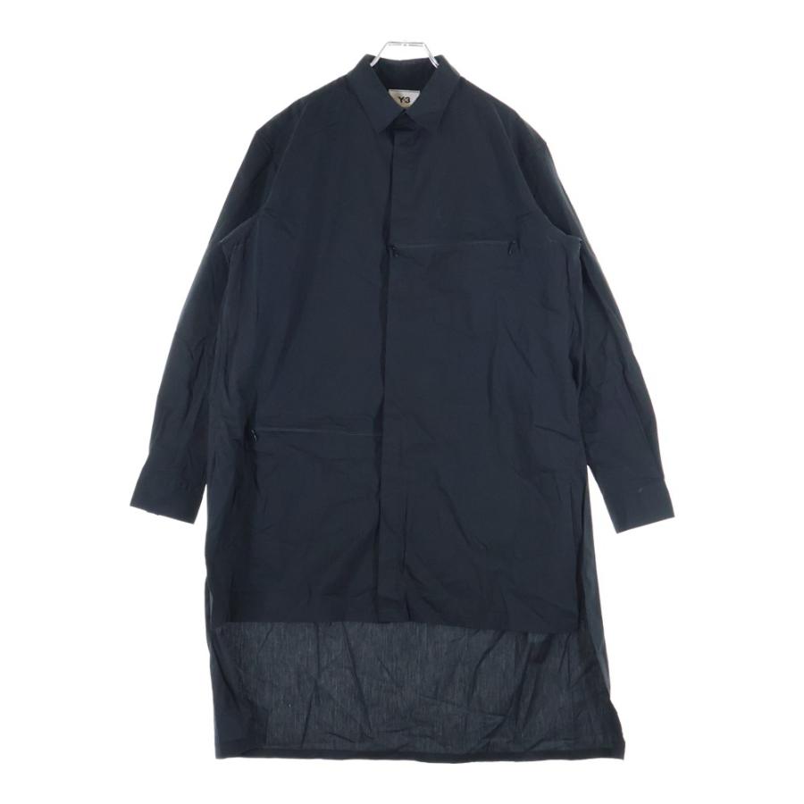 Y-3 ワイスリー M CLASSIC SHIRT クラシック レイヤード コットン長袖