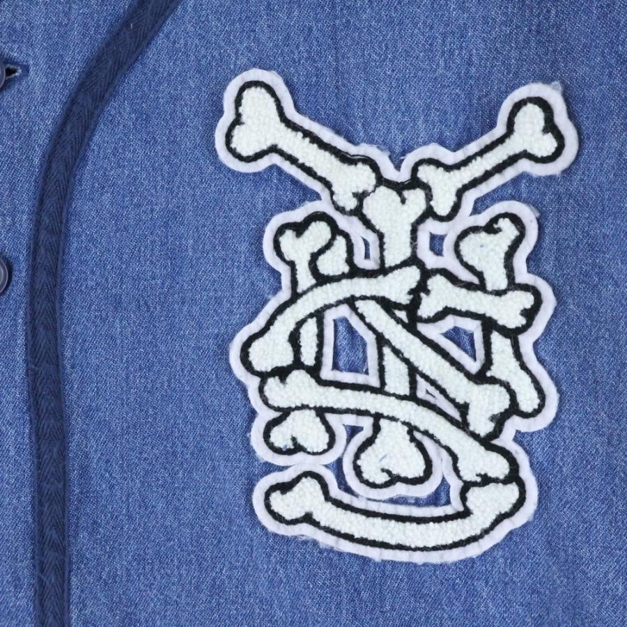 Supreme（シュプリーム） 21SS Patches Denim BaseballJersey パッチ