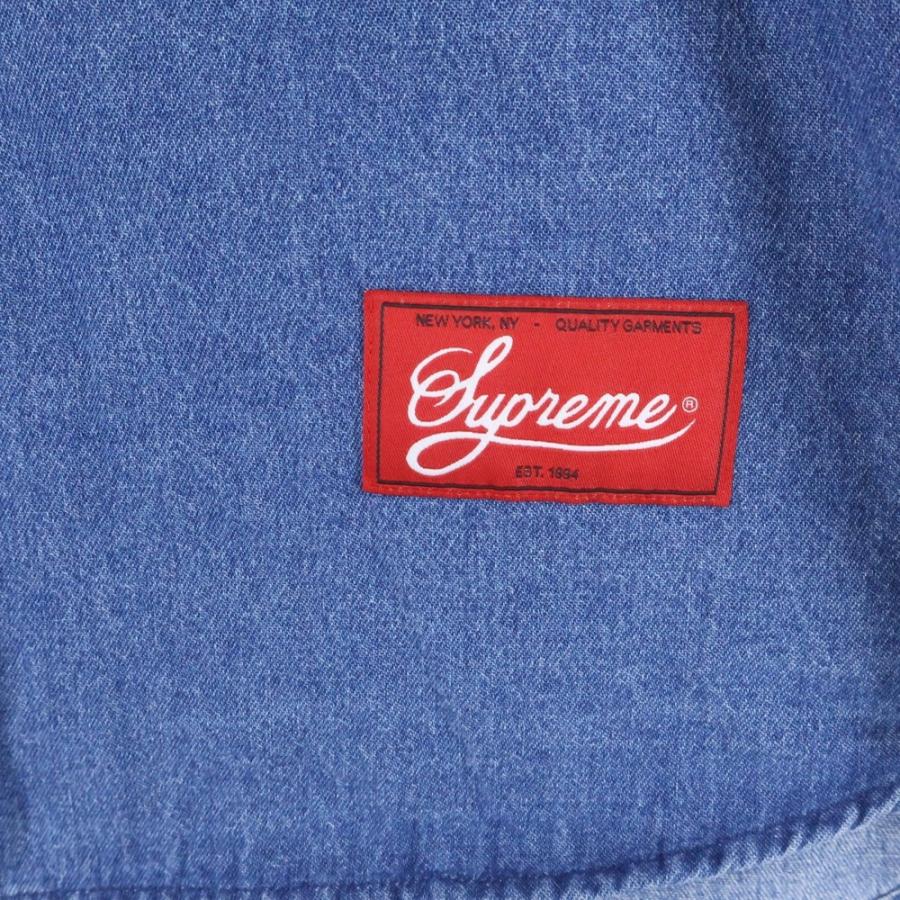Supreme（シュプリーム） 21SS Patches Denim BaseballJersey パッチ