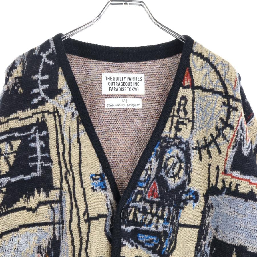 WACKO MARIA（ワコマリア） 22AW ×JEAN MICHEL BASQUIAT CARDIGAN TYPE