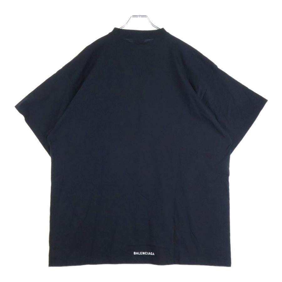 BALENCIAGA（バレンシアガ） 裾ロゴ オーバーサイズ 半袖Tシャツ