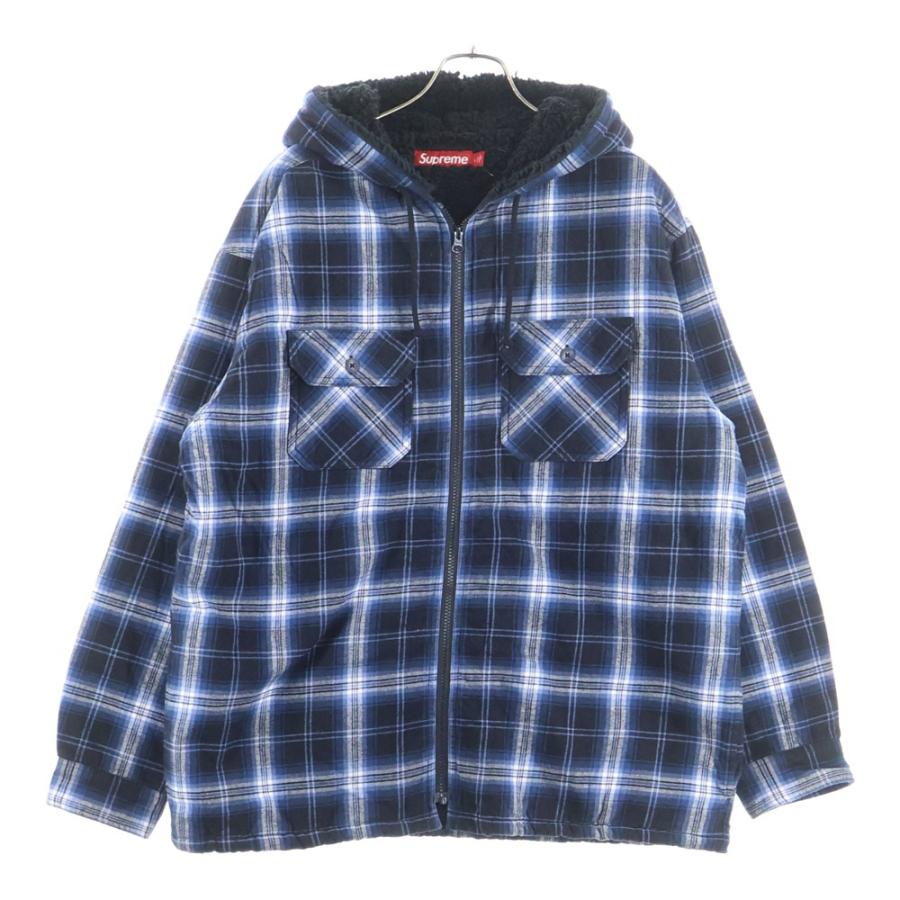 Supreme（シュプリーム） 25AW Lined Zip Up Hooded Flannel Shirt