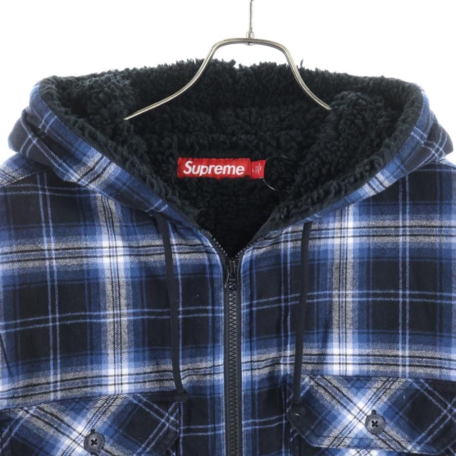 Supreme（シュプリーム） 25AW Lined Zip Up Hooded Flannel Shirt