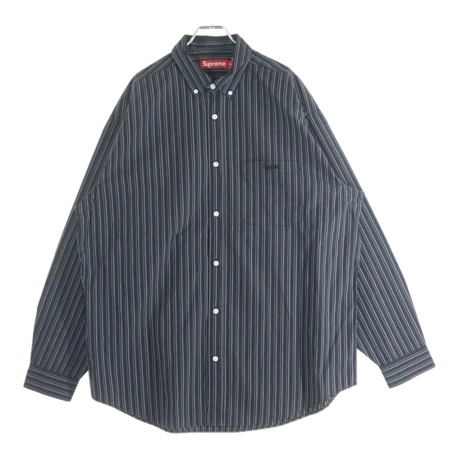 Supreme（シュプリーム） 25AW Pinstripe Shirt ピンストライプ柄 長袖