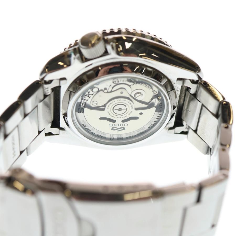 SEIKO（セイコー） 5スポーツ オレンジ文字盤 ステンレス 自動巻き