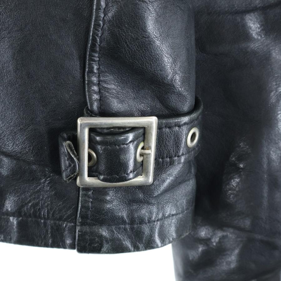 SCHOTT ショット 141 オイルドカウハイド レザー シングルライダース