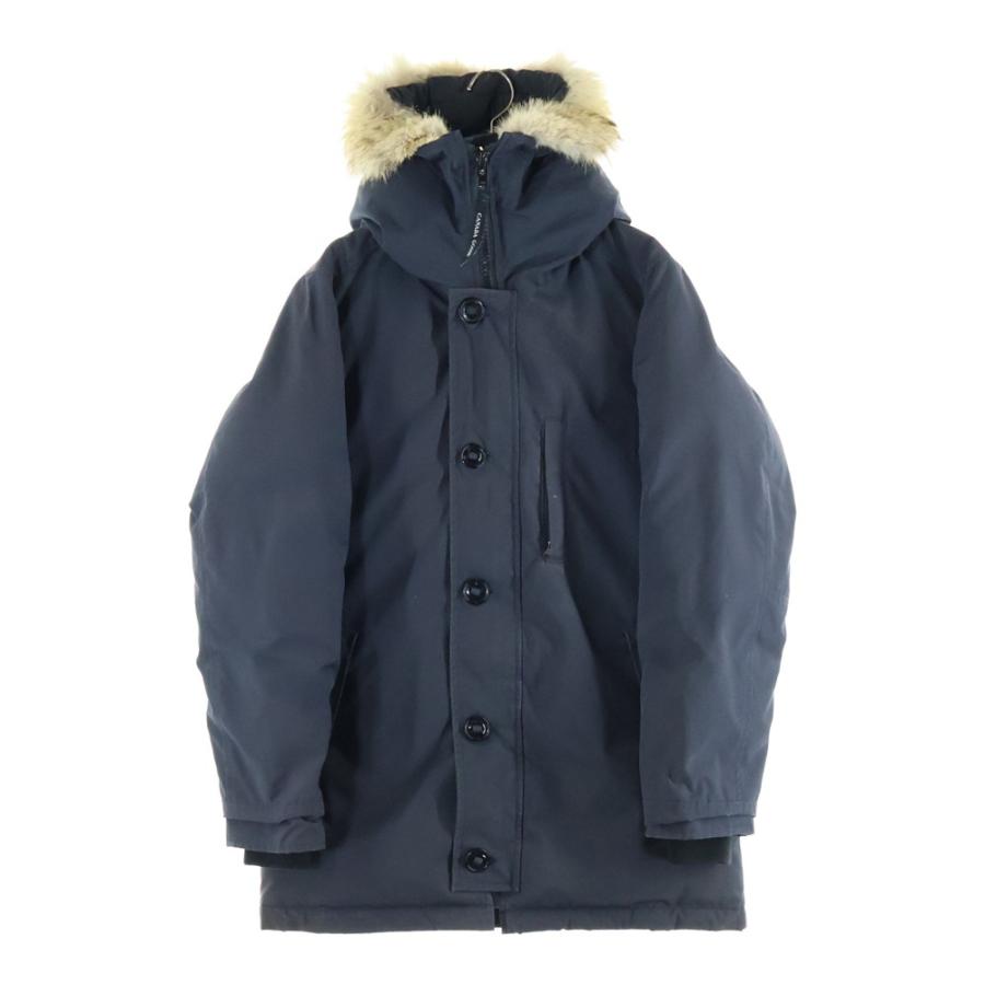 カナダグース　ファー付きフード ダウンジャケット ネイビー　紺色 CANADA GOOSE（カナダグース） VANCOUVER バンクーバー ファー