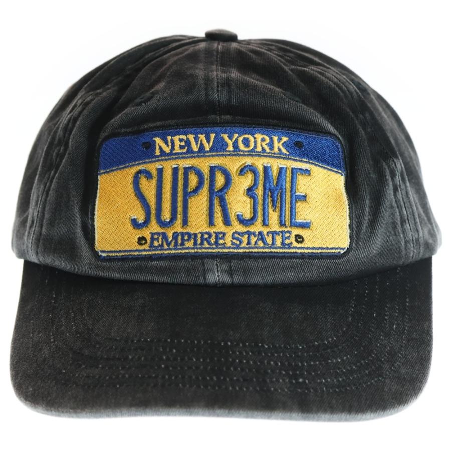 Supreme（シュプリーム） 25SS License Plate 6-Panel cap ライセンス