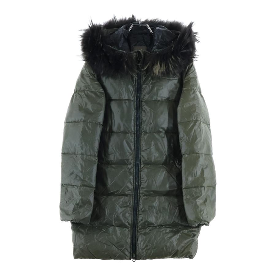 DUVETICA（デュベティカ） KAPPA ファー付きダウンコート カーキ