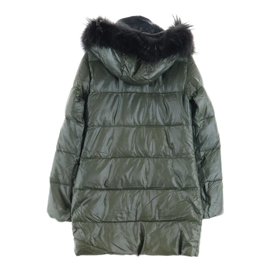 DUVETICA（デュベティカ） KAPPA ファー付きダウンコート カーキ