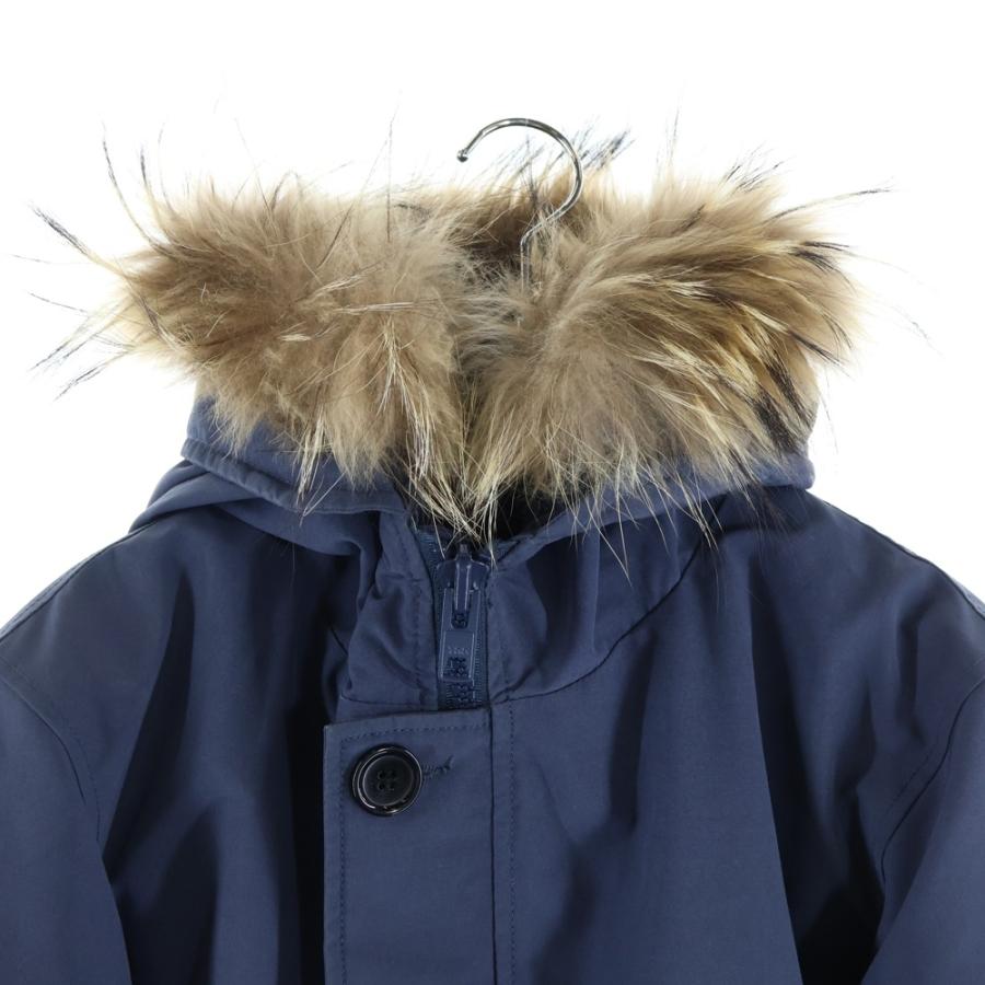 Danton（ダントン） 14AW ファーフーデッド ジップアップ タッサー