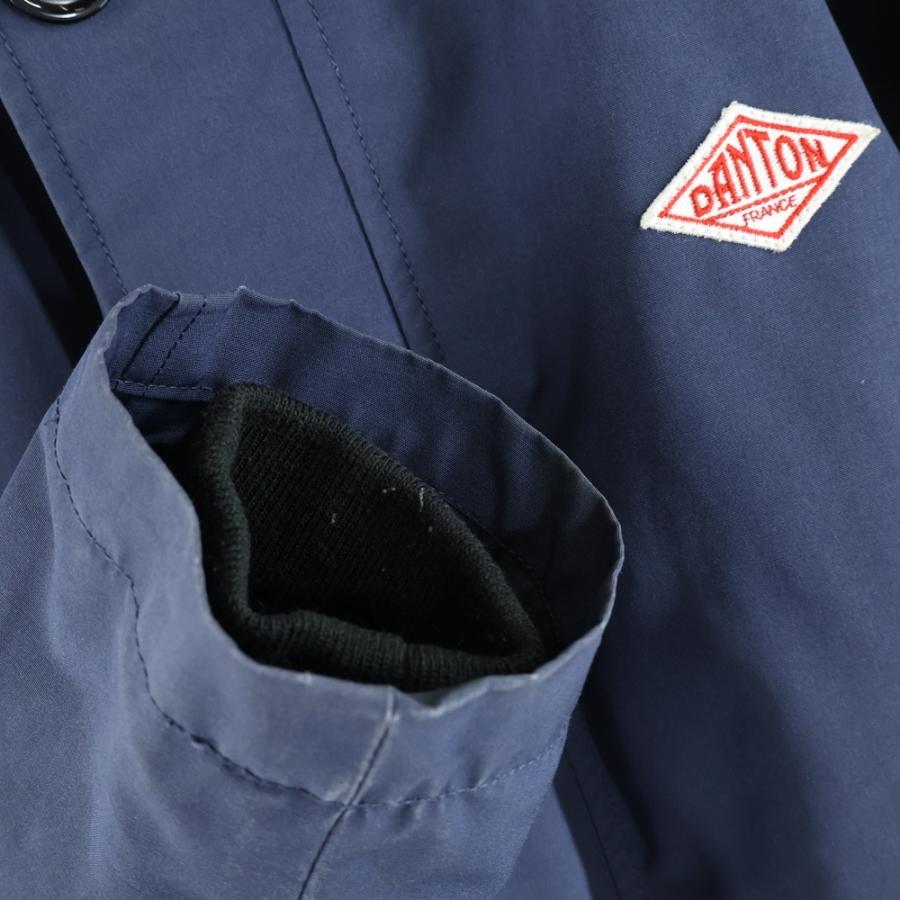 Danton（ダントン） 14AW ファーフーデッド ジップアップ タッサー