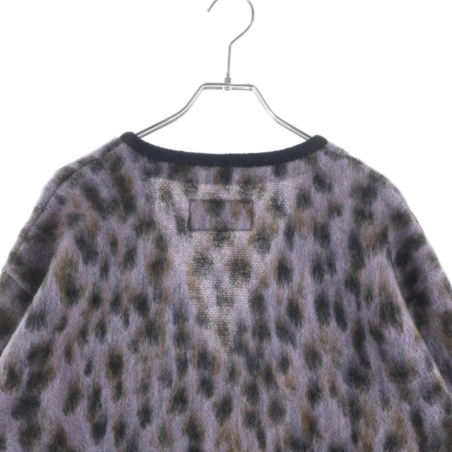 WACKO MARIA（ワコマリア） LEOPARD JACQUARD MOHAIR KNIT CARDIGAN