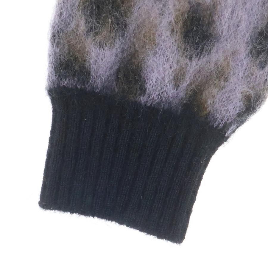 WACKO MARIA（ワコマリア） LEOPARD JACQUARD MOHAIR KNIT CARDIGAN