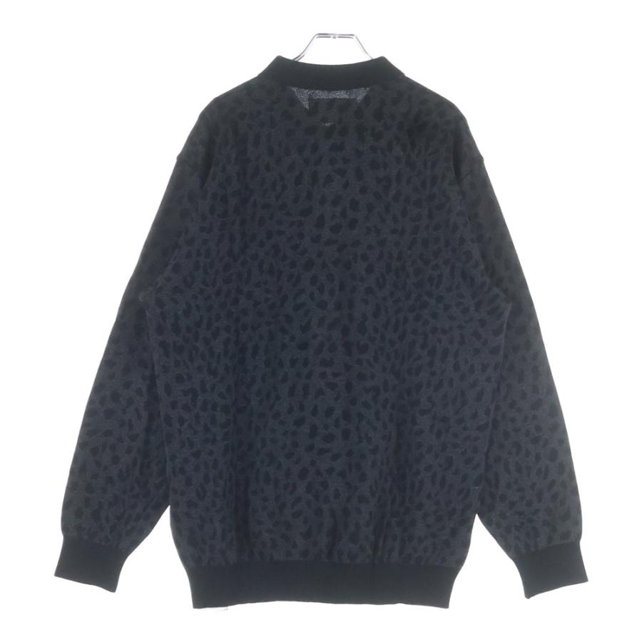 WACKO MARIA（ワコマリア） 23AW LEOPARD KNIT POLO SHIRT レオパード