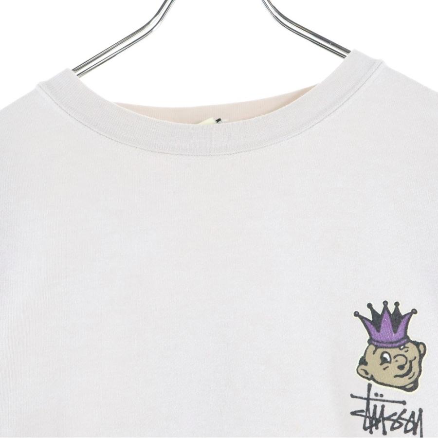 stussy クラウン　トレーナー　スウェット　90s~レア！ STUSSY（ステューシー） 80S VINTAGE ヴィンテージ USA製 二枚黒タグ