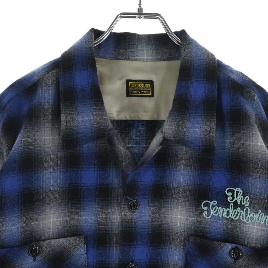 TENDERLOIN（テンダーロイン） 08AW T-WOOL SHT オンブレチェック