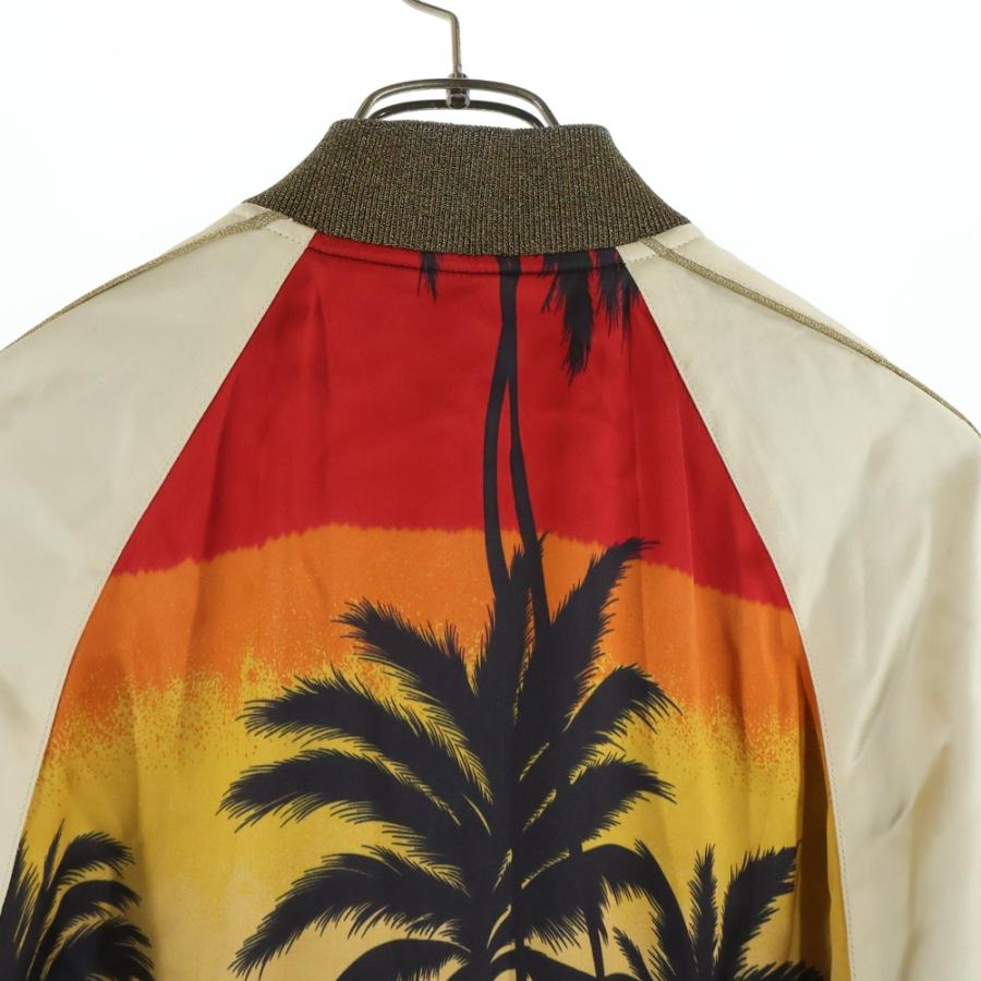 SAINT LAURENT PARIS サンローランパリ 16SS パームツリー サテン