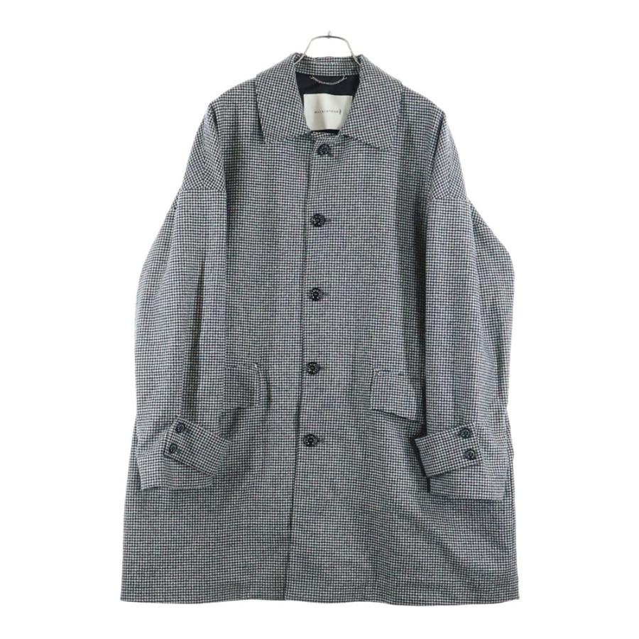★MACKINTOSH ★千鳥格子柄 　 　　　★ウールコート ★美品★定価9万 中古・古着通販】MACKINTOSH (マッキントッシュ) 千鳥格子柄ウール