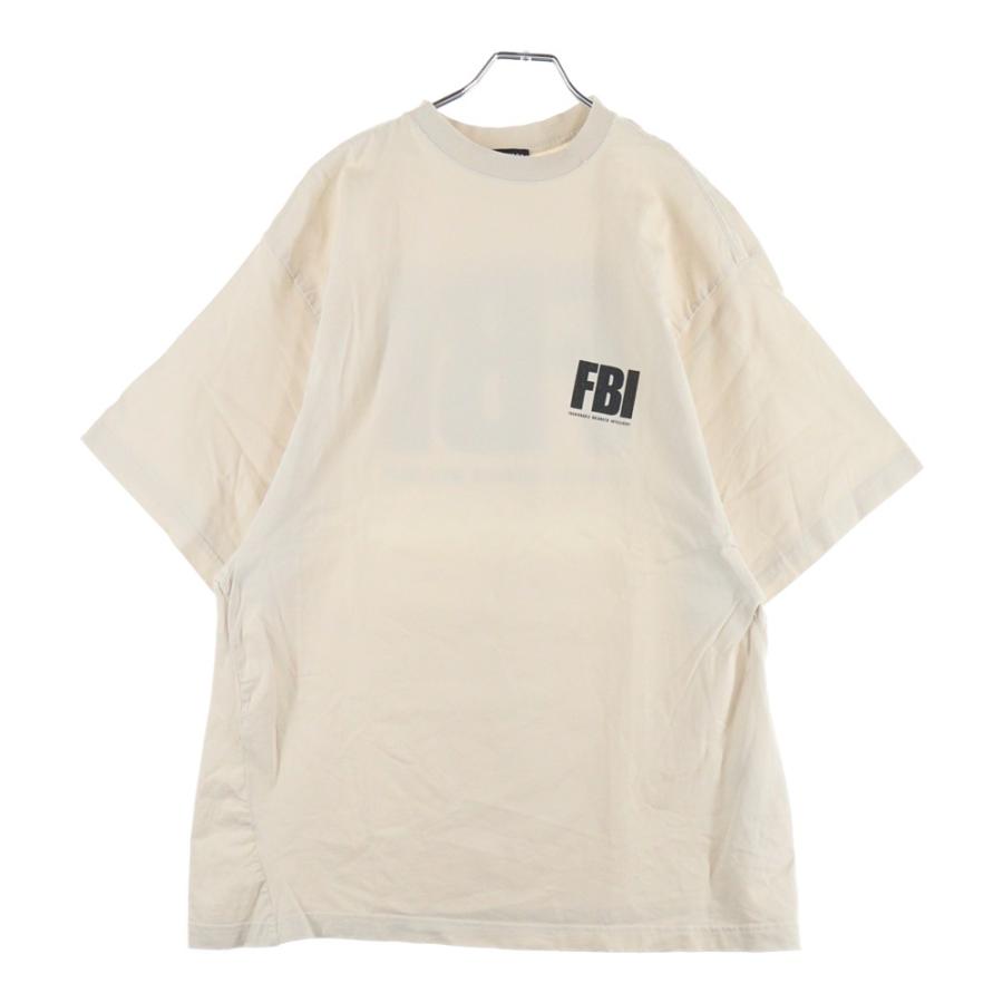BALENCIAGA（バレンシアガ） FBI Logo Tee ロゴプリント クルーネック