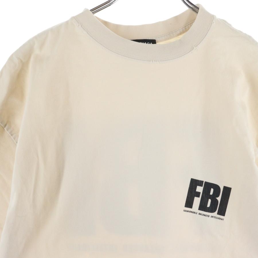 BALENCIAGA（バレンシアガ） FBI Logo Tee ロゴプリント クルーネック