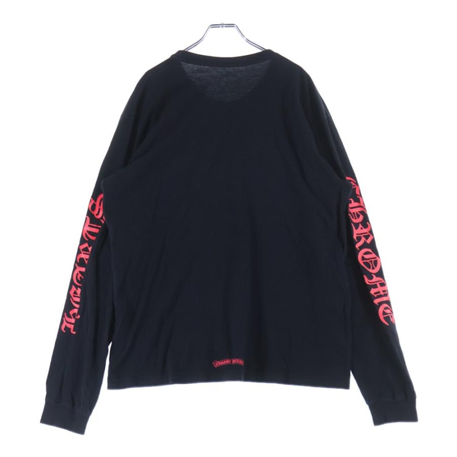 CHROME HEARTS（クロムハーツ） CH L S 1 ネックロゴプリント長袖