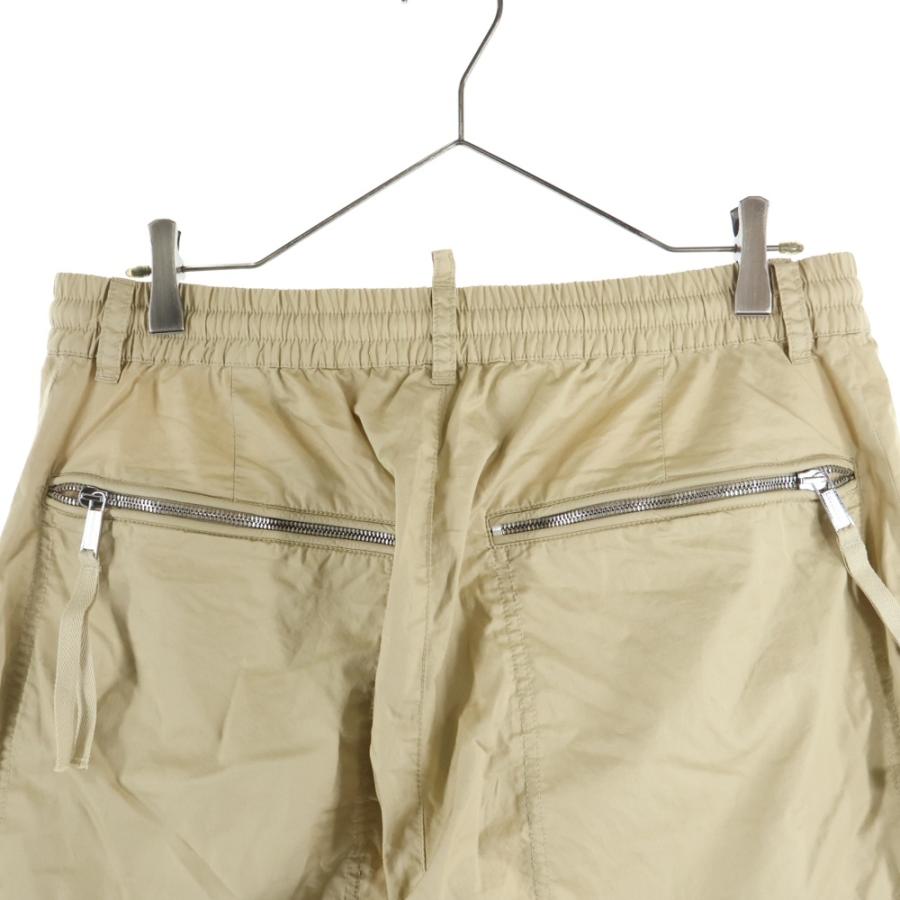 DSQUARED2 ディースクエアード 22SS PARACHUTE TROUSERS サイドジップ パラシュート ジョガーパンツ トラウザー ベージュ S71KB0454 S54540 DSQUARED2（ディースクエアード） 22SS PARACHUTE TROUSERS サイド