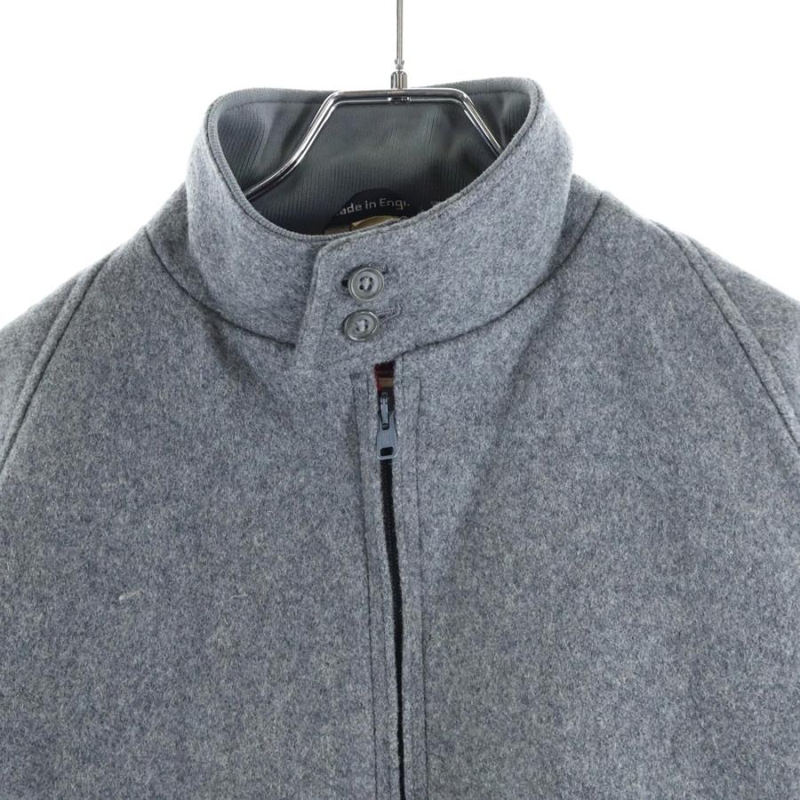 ウール 70s 36 バラクータG9 灰 スウィングトップ ハリントンジャケット Baracuta G9 Harrington Jacket Moon Shetland Wool Tweed 36 Mint