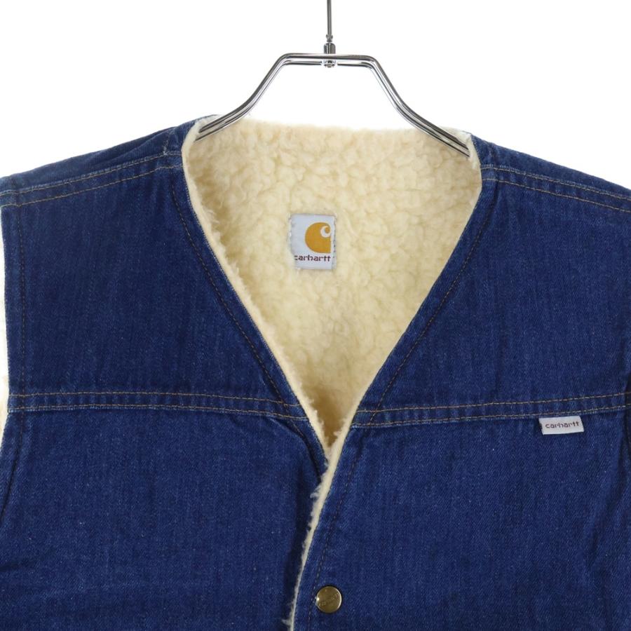 Carhartt（カーハート） 80S VINTAGE 星タグ 裏ボア デニムベスト