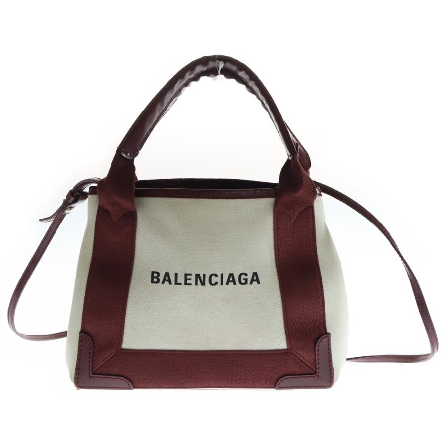 BALENCIAGA（バレンシアガ） ネイビーカバス 2WAY キャンバス