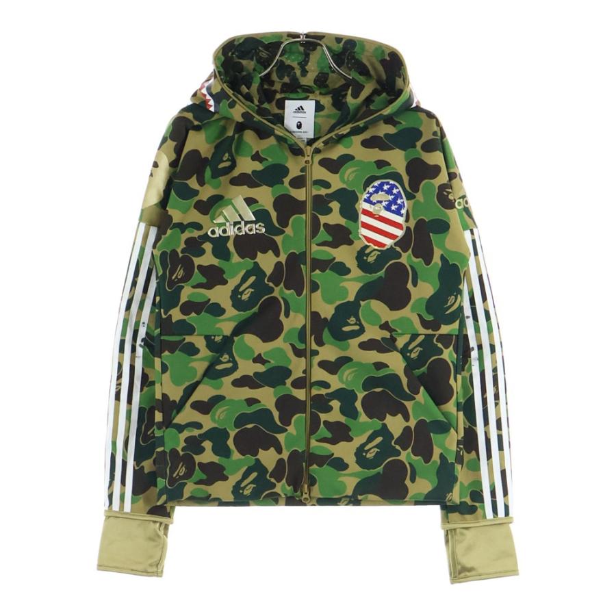 adidas（アディダス） ×ア ベイシングエイプ シャーク カモ柄 サイド