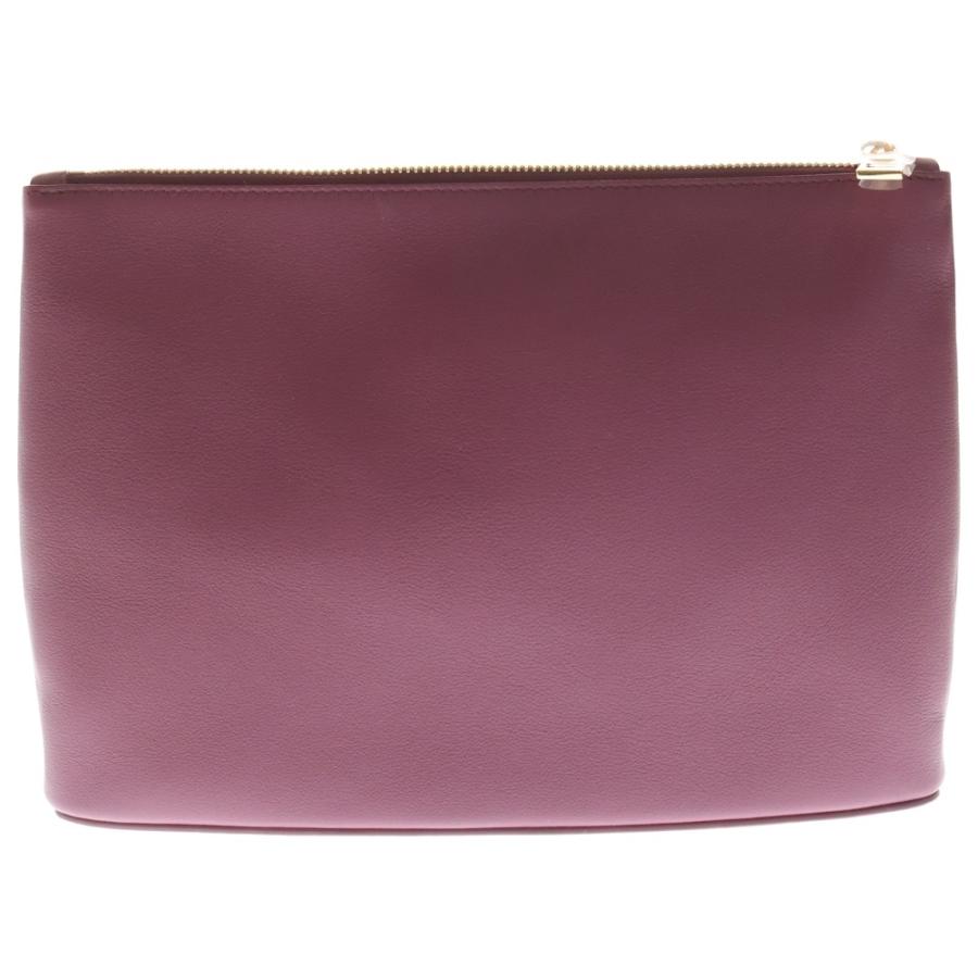 LOEWE（ロエベ） OBLONG POUCH PLAI CRIMSON オブロング ポーチ プライ