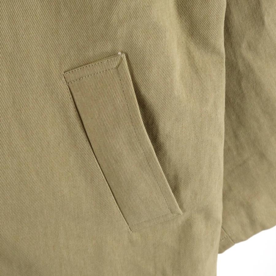 JIEDA（ジエダ） LEATHER COLLAR FADE OVER COAT レザー カラー
