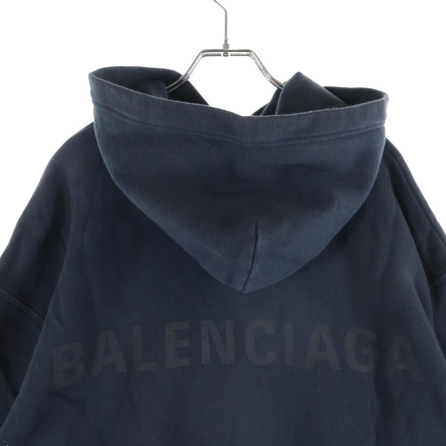 BALENCIAGA（バレンシアガ） BACK LOGO HOODIE バック ロゴ フーディー