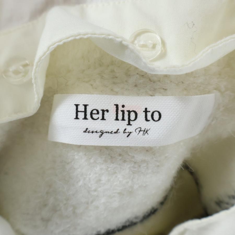 ノーブランド Her lip to ハーリップトゥ CRILLON BOUCLE CARDIGAN