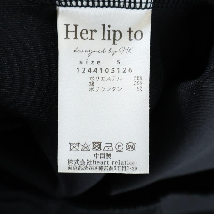 Her lip to ハーリップトゥ POLO PLEATED MINI DRESS ポロ プリーツド