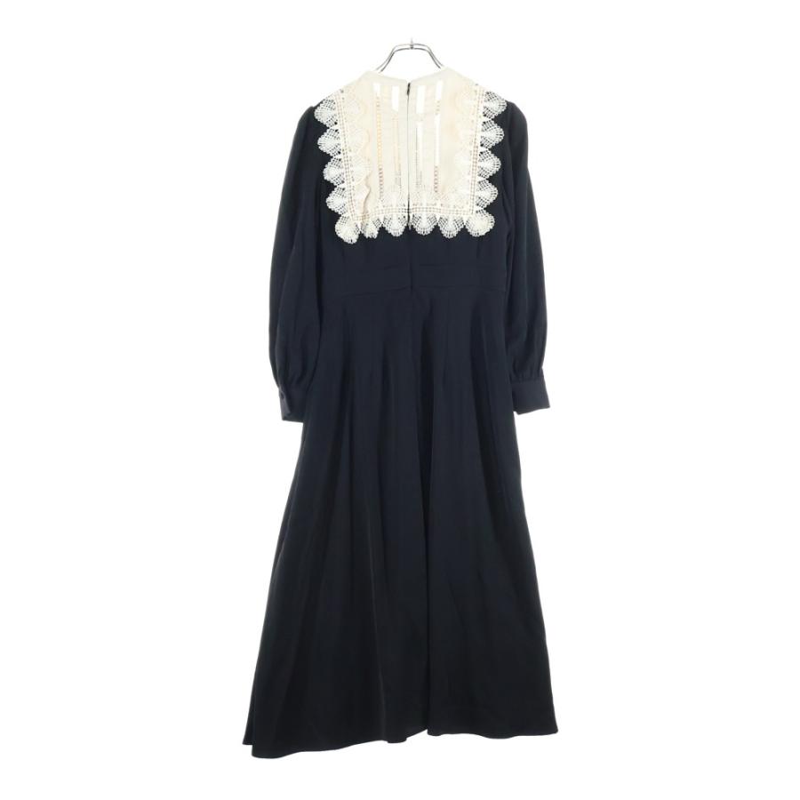Her lip to (ハーリップトゥ) LE GRAND MIDI DRESS レースカラー ル